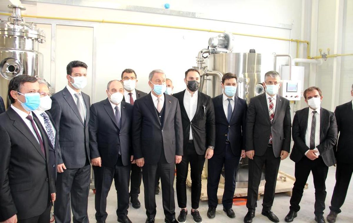 Son dakika haber: Sanayi ve Teknoloji Bakanı Mustafa Varank ve Milli Savunma Bakanı Hulusi Akar Erciyes Teknopark\'ı Ziyaret Etti