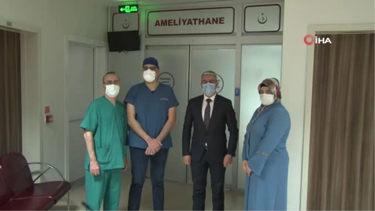 Son dakika haberi: Sivas Ağız ve Diş Sağlığı Hastanesi\'nde bir ilk gerçekleştirildi