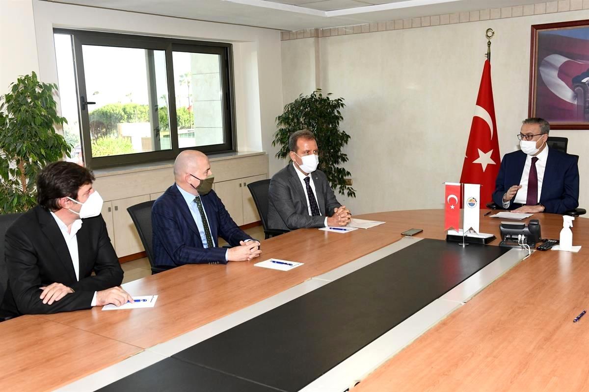 Mersin Tarım-Gıda Teknoloji Geliştirme Bölgesi inşaatı için ilk imzalar atıldı