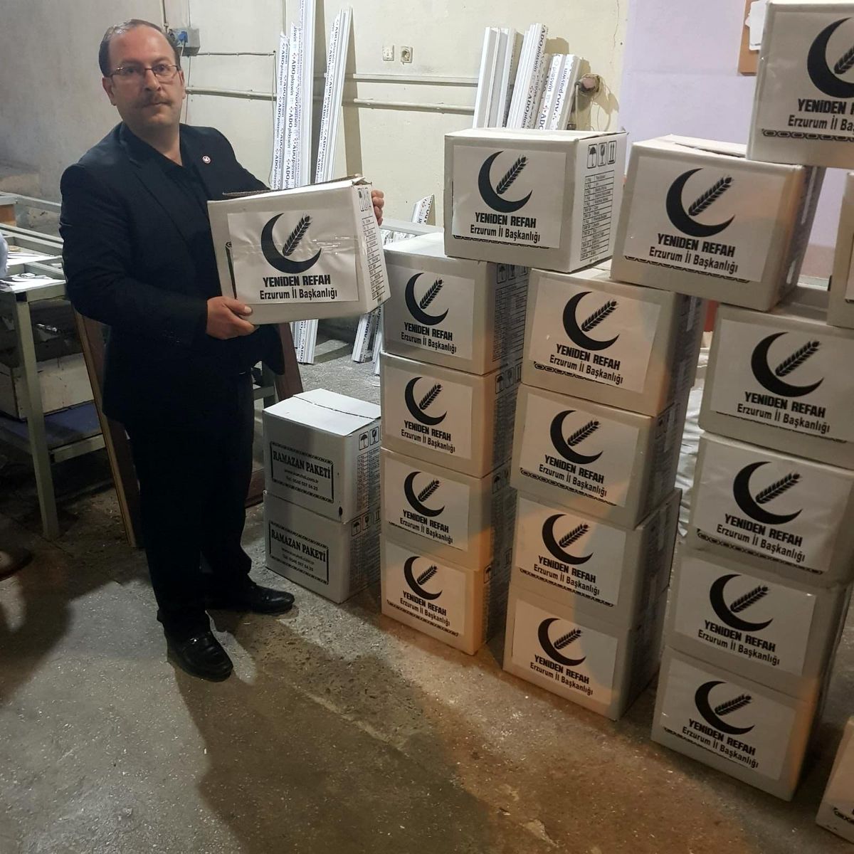 Yeniden Refah Partisi\'nden Erzurum\'da Ramazan seferberliği