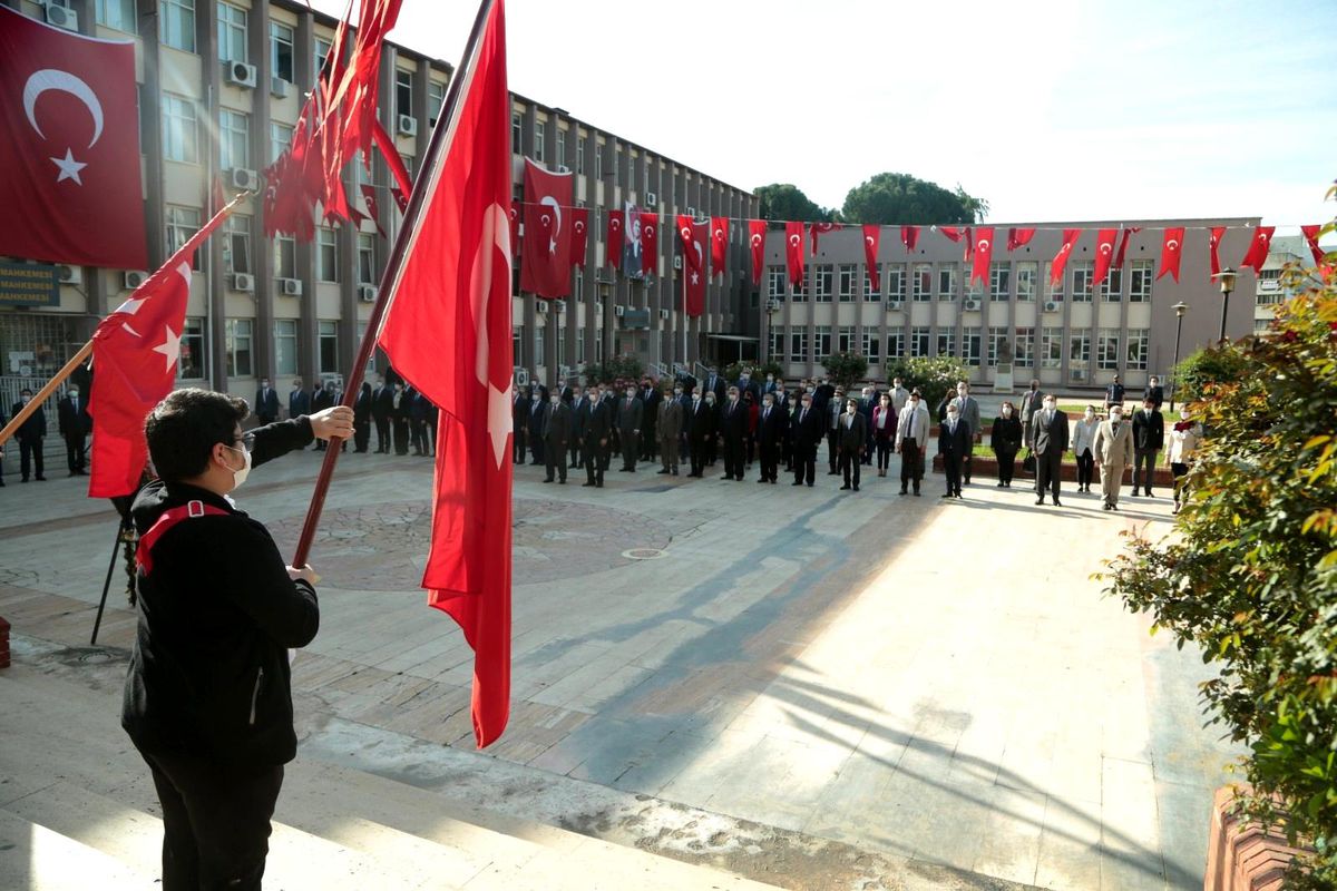 Son dakika haberleri | 23 Nisan Aydın\'da koronavirüs gölgesinde kutlandı