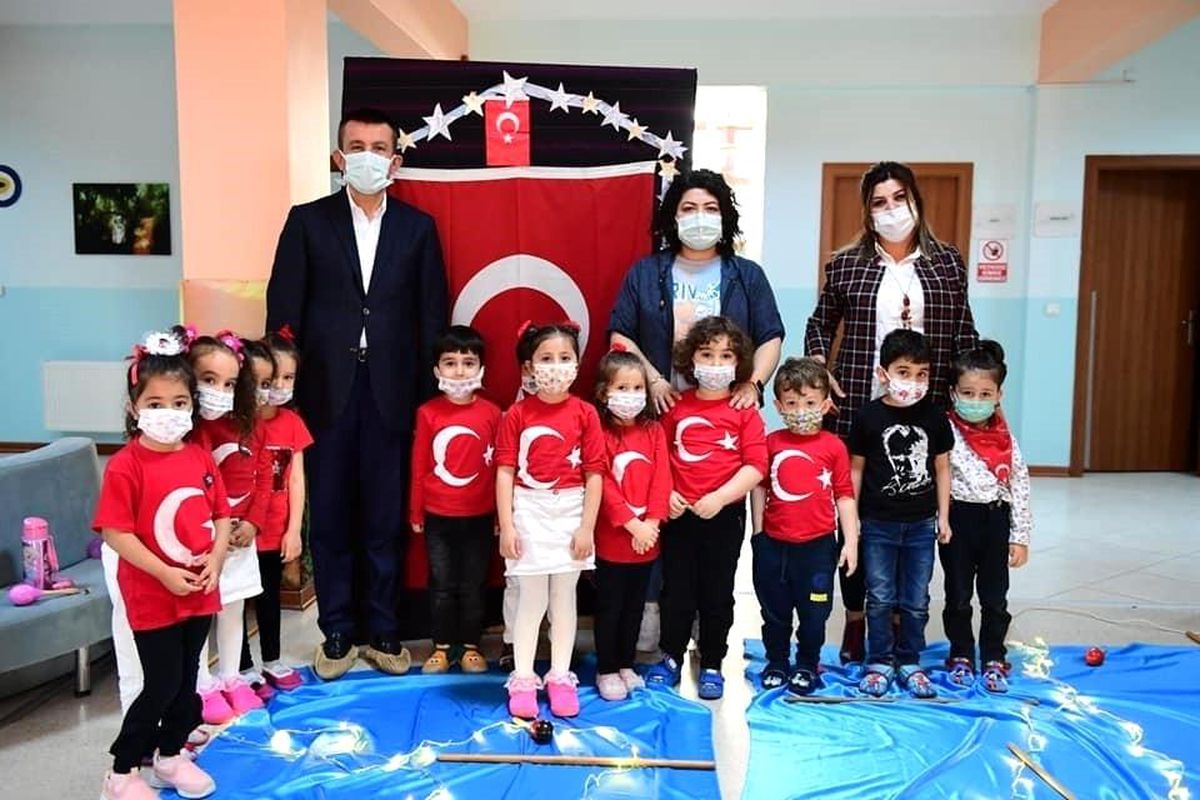Altındağlı minikler 23 Nisan\'ı coşkuyla kutladı