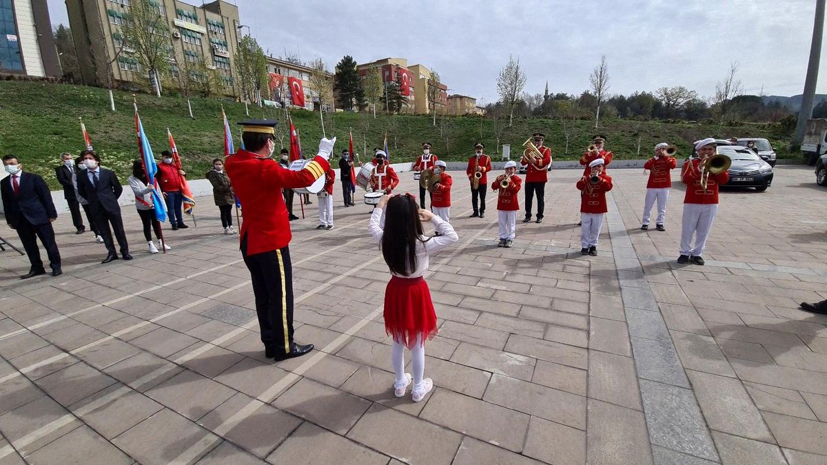 Belediyenin çocuk bandosu ilk programına 23 Nisan\'da çıktı