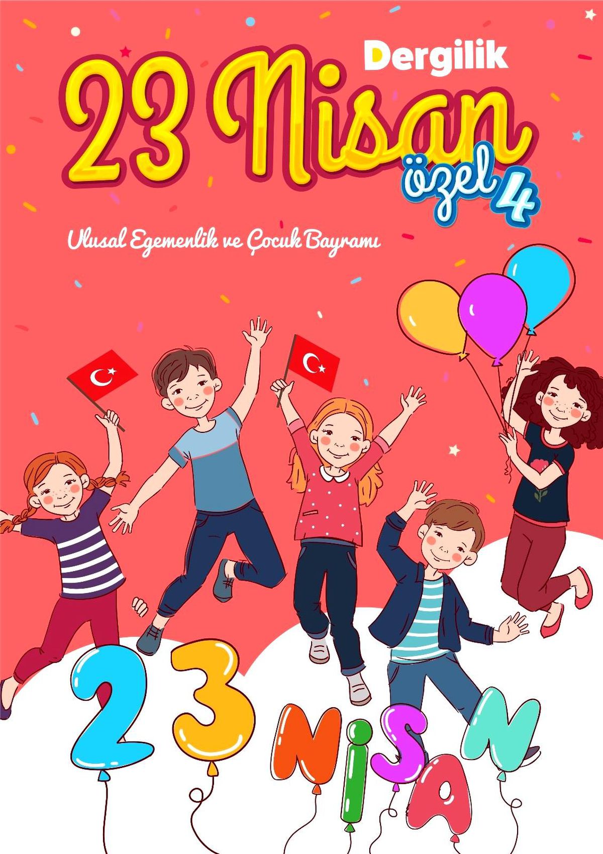 Son dakika haberi: Çocuklar 23 Nisan\'ı Turkcell Dergilik\'te kendi eserleriyle kutladı