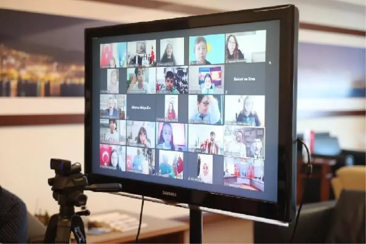 Farklı ülkelerden çocuklar \'101 Çiçek Çocuk Değişim Programı\'nda buluştu