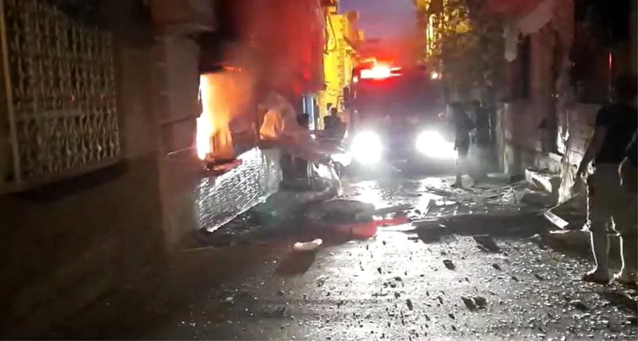 Gaziantep\'te doğalgaz bomba gibi patladı: 3 yaralı