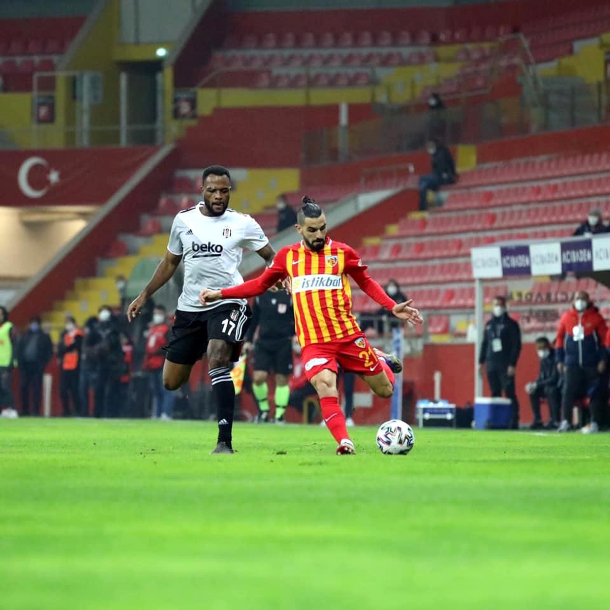 Kayserispor\'un Beşiktaş deplasmanında yüzü gülmüyor!