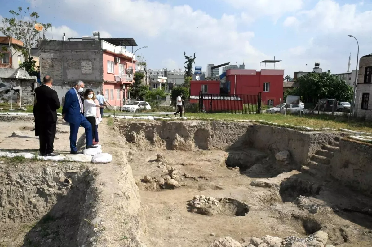 Büyükşehir Belediyesinden, Tepebağ Höyüğü\'ndeki arkeolojik kazıya destek