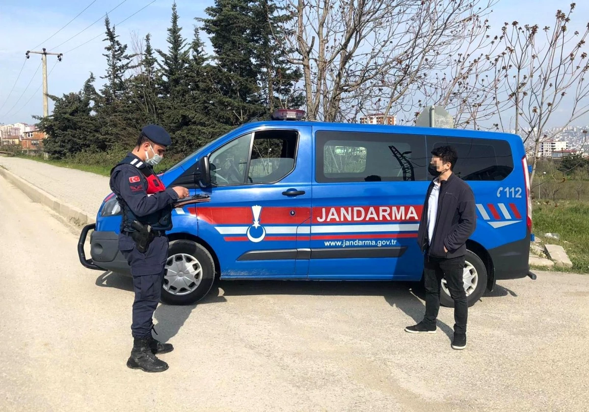 Son dakika haber | Jandarma uygulamasında korona testi pozitif şahıs yakalandı