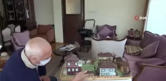 Kurumuş ağaç dallarını sanat eserlerine dönüştürüyor
