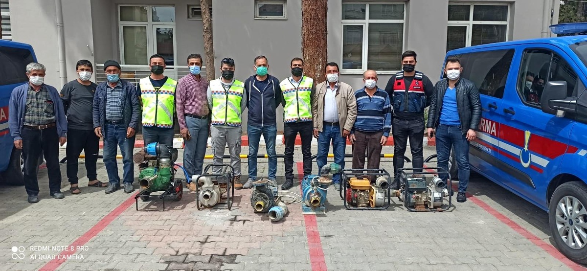 Su motoru hırsızları JASAT timlerinden kaçamadı