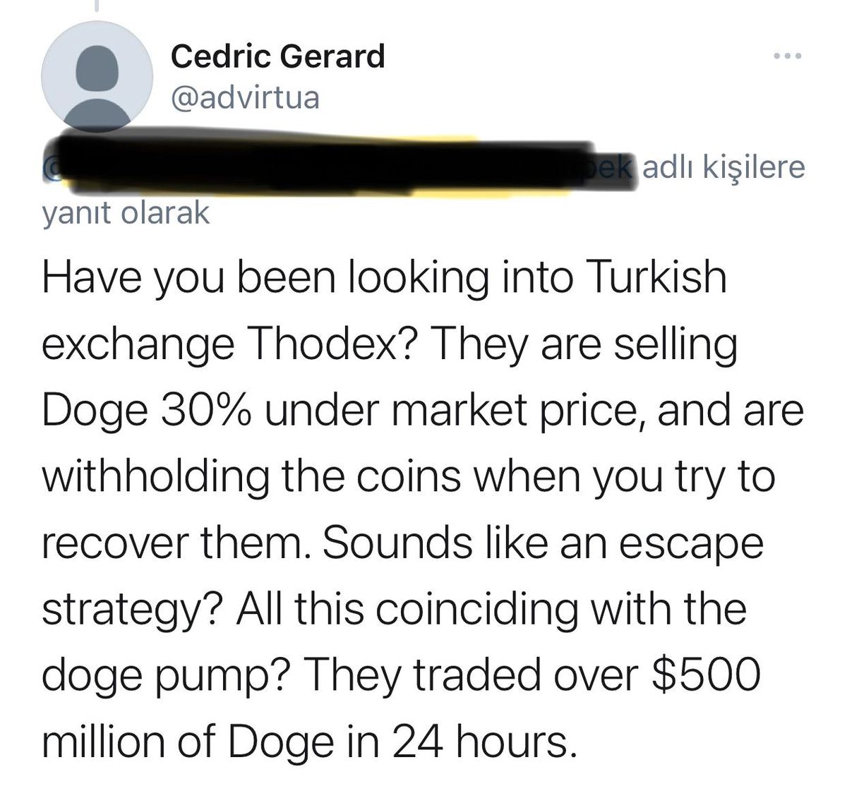 Son dakika haberleri... Thodex\'teki şüpheli hareketleri yabancı yatırımcı farketmiş