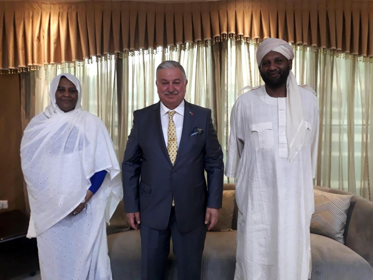 Yeniden Refah Partisi heyeti Sudan\'da