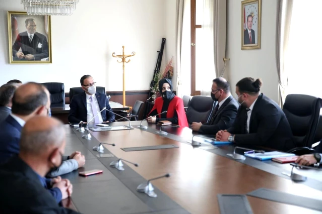 Ampute Futbol Kulüp Birliği'nden Spor Bakanı Kasapoğlu'na ziyaret