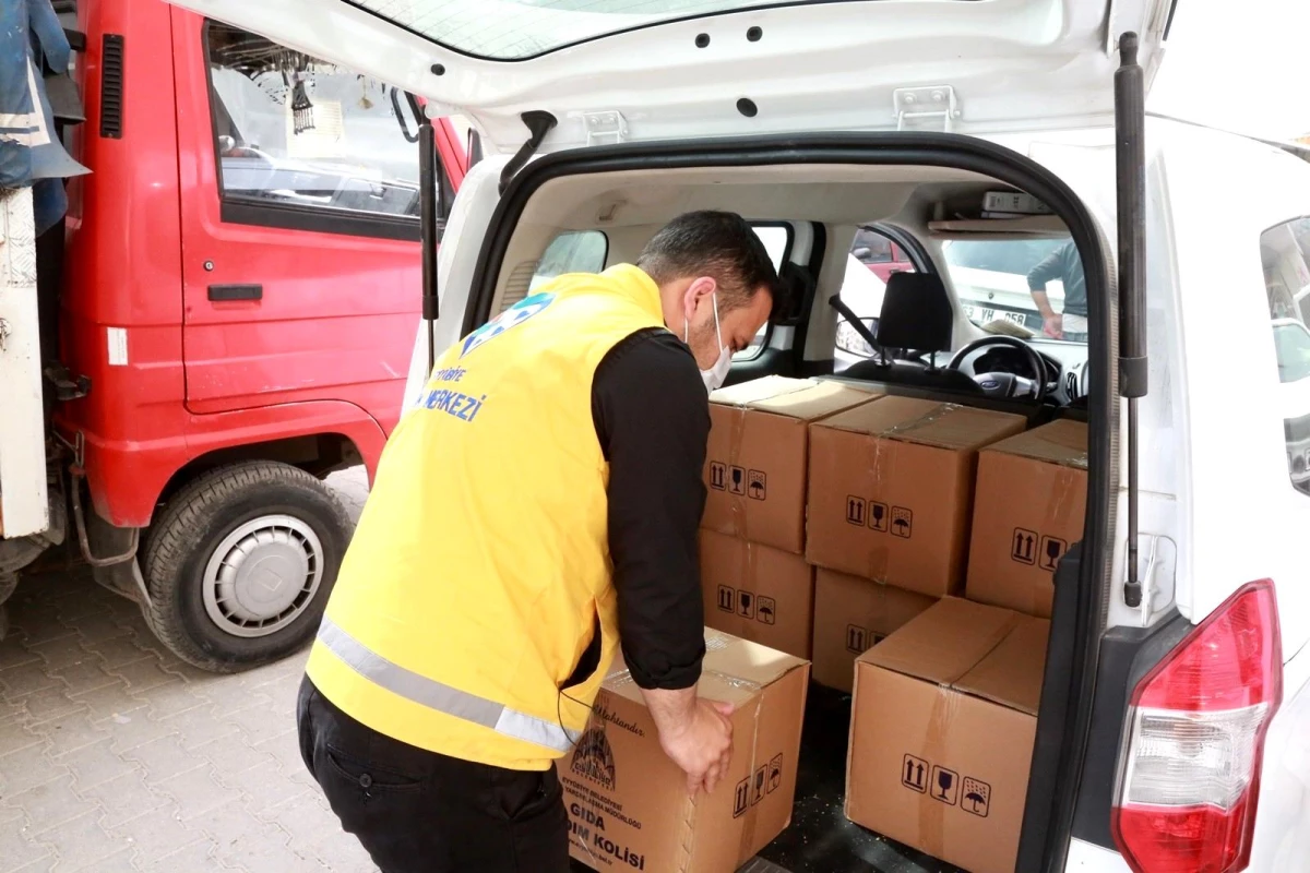 Eyyübiye Belediyesi sosyal yardımlarını sürdürüyor