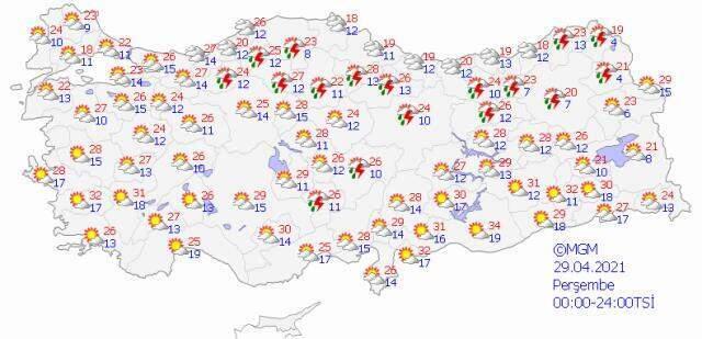 Meteoroloji 5 günlük hava tahmin raporunu açıkladı! Güneşli günler geri dönüyor