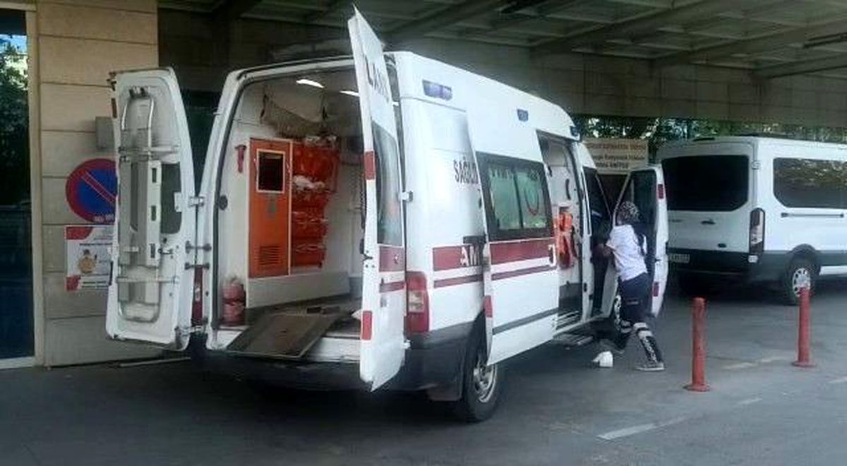 Siirt\'te motosiklet devrildi: 1 yaralı
