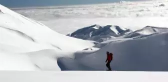 Tahtalı Dağı buz tutkunlarını cezbediyor