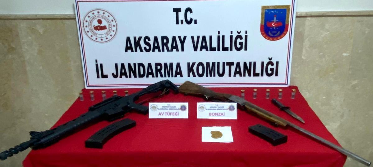 Aksaray\'da jandarmadan uyuşturucu operasyonu