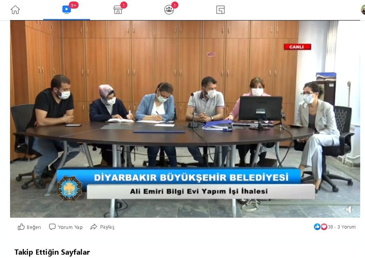 Canlı ihale yayınlarıyla 353 milyon lira belediyenin kasasında kaldı