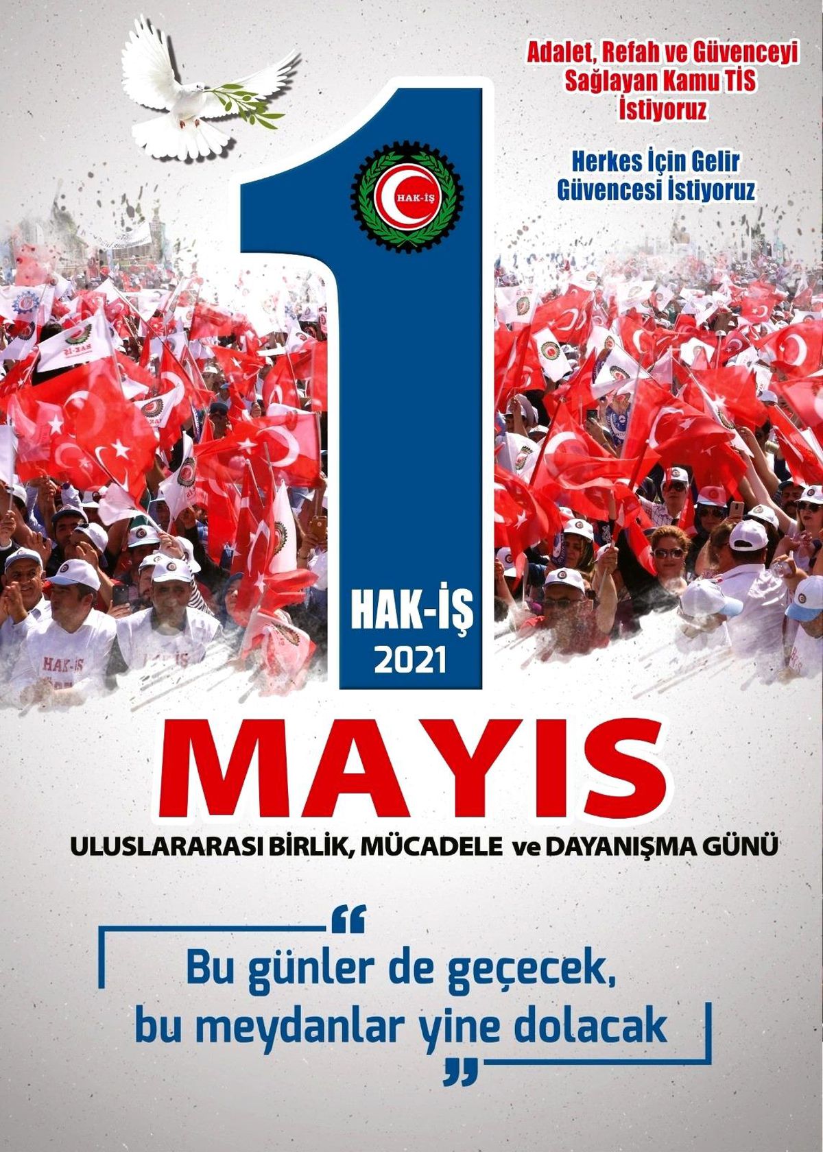 Hak-İş, 1 Mayıs bildirisini tamamladı