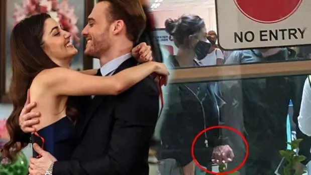 Hande Erçel ve Kerem Bürsin el ele Aşk belgelendi... - Son Dakika Magazin