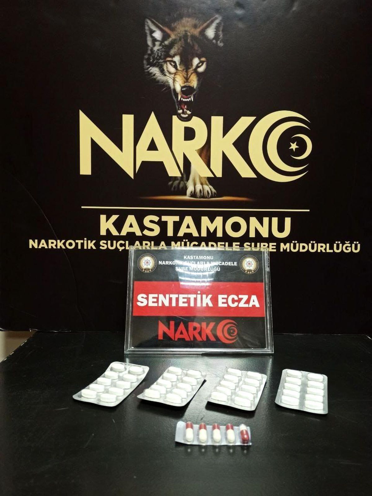 Kastamonu\'da 45 adet reçeteye tabi hap ele geçirildi