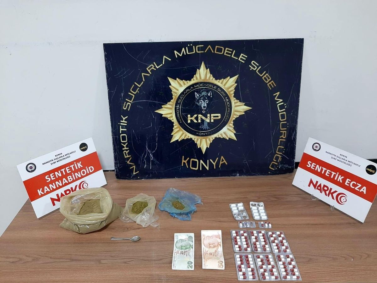 Son Dakika | Konya\'da uyuşturucu operasyonları: 47 gözaltı