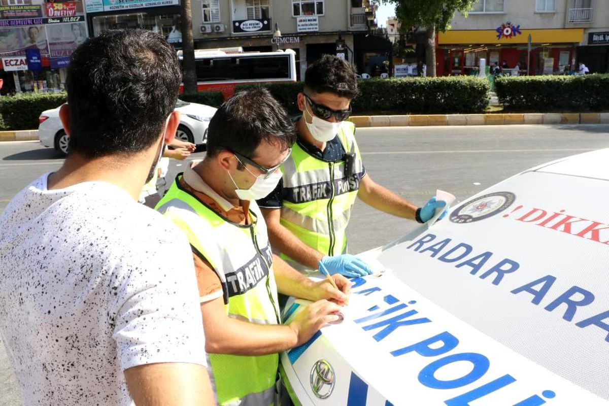 Mersin\'de hız denetimi