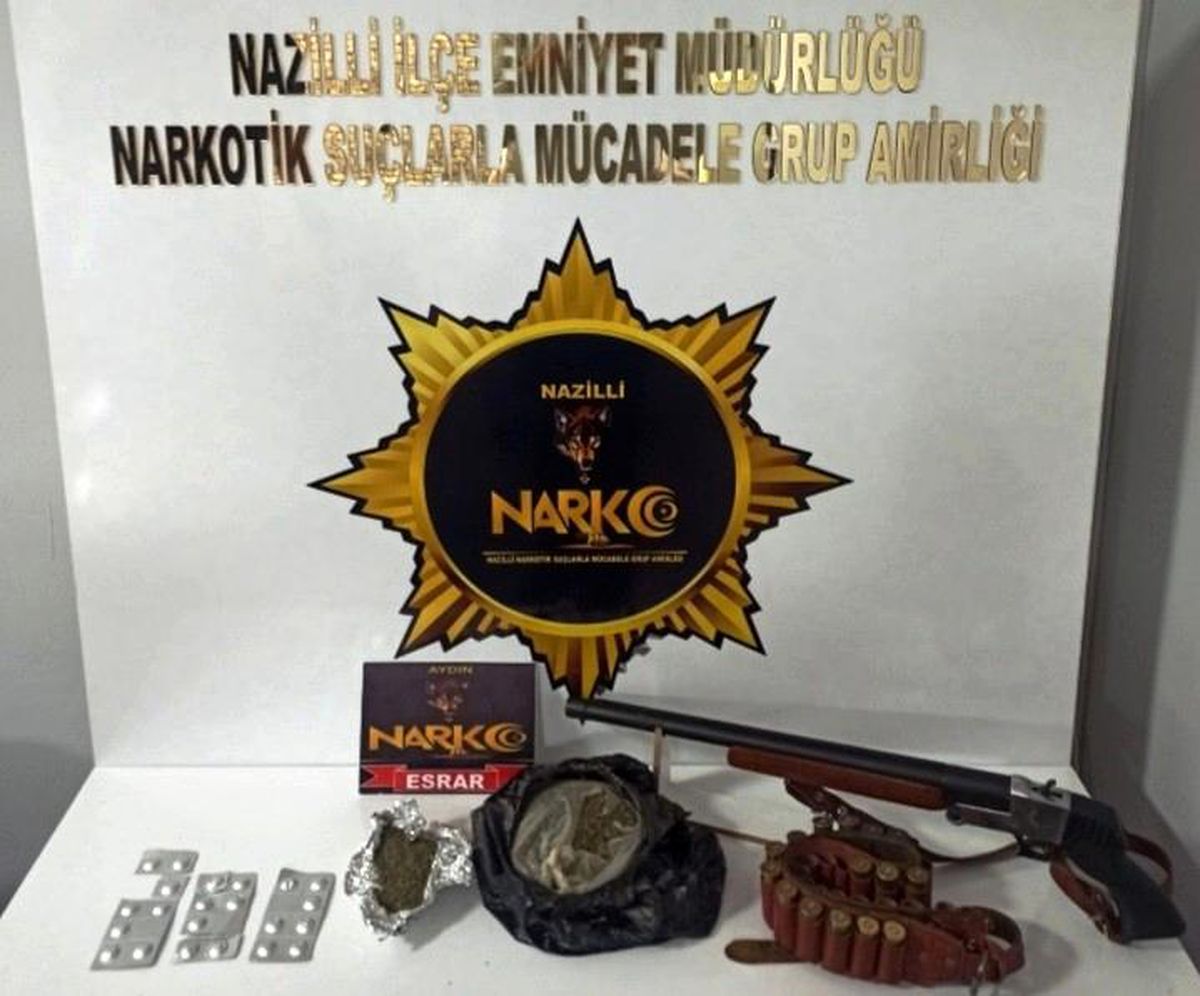 Nazilli polisi uyuşturucuya geçit vermiyor