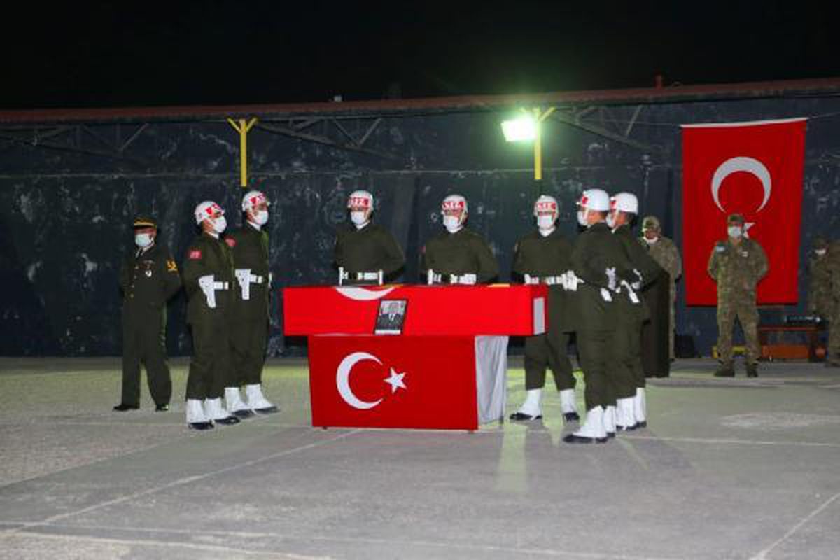 Son dakika haberleri | Pençe-Şimşek harekatında şehit olan asker memleketi Samsun\'a uğurlandı