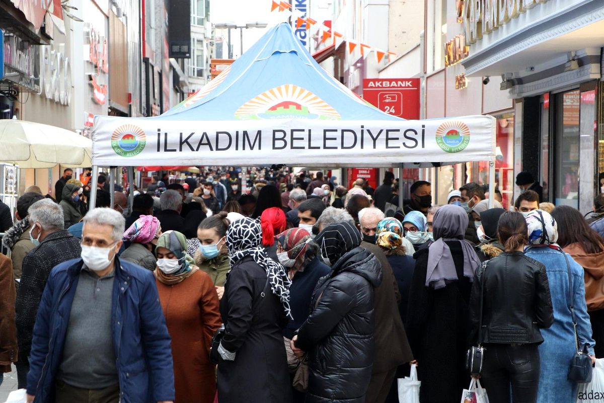 Samsun\'da 3 günlük kısıtlama sonrası yoğunluk