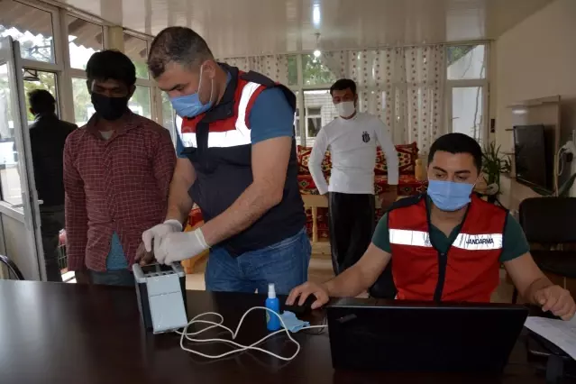 Siverek'te yabancı uyruklu 101 kaçak göçmen yakalandı