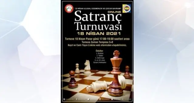 23 Nisan Online Satranç Turnuvası Sona Erdi