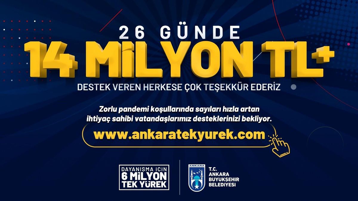 \'6 Milyon Tek Yürek Kampanyası\'na rekor destek