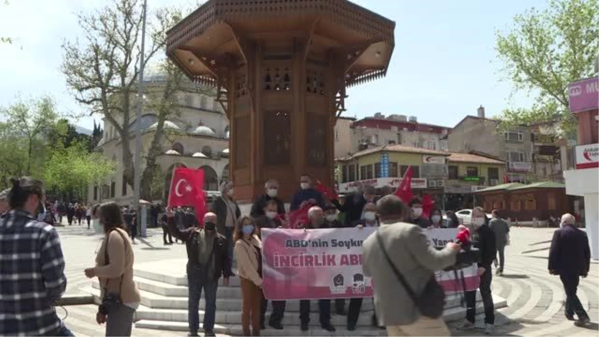 ABD Başkanı Biden\'ın 1915 olaylarını "soykırım" olarak nitelemesi protesto edildi