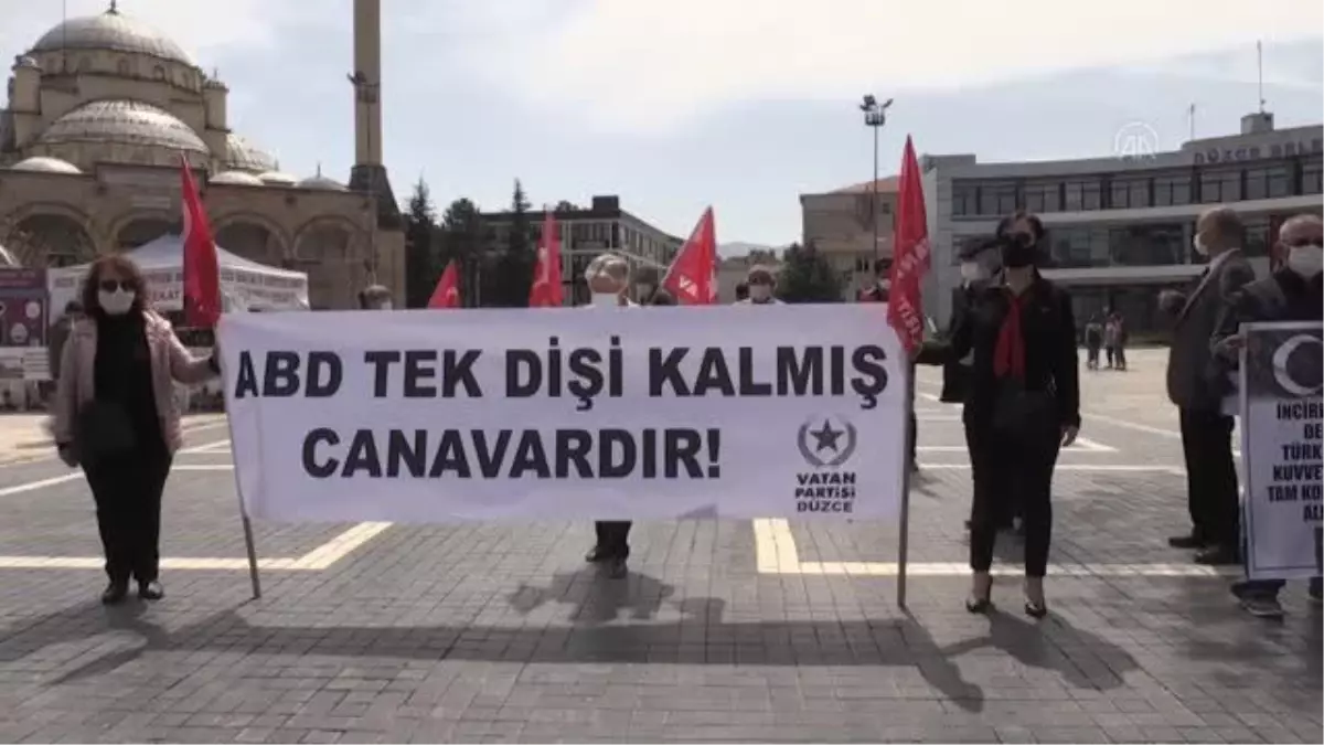 ABD Başkanı Biden\'in 1915 olaylarını "soykırım" olarak nitelemesi protesto edildi