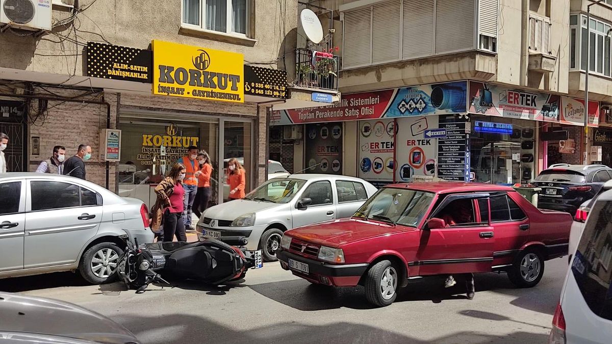 Son dakika haber... Aydın\'da trafik kazası: 1 yaralı