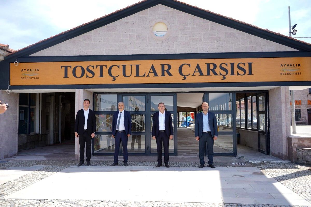 Ayvalık\'ta Tostçular Çarşısı\'na yeni vizyon