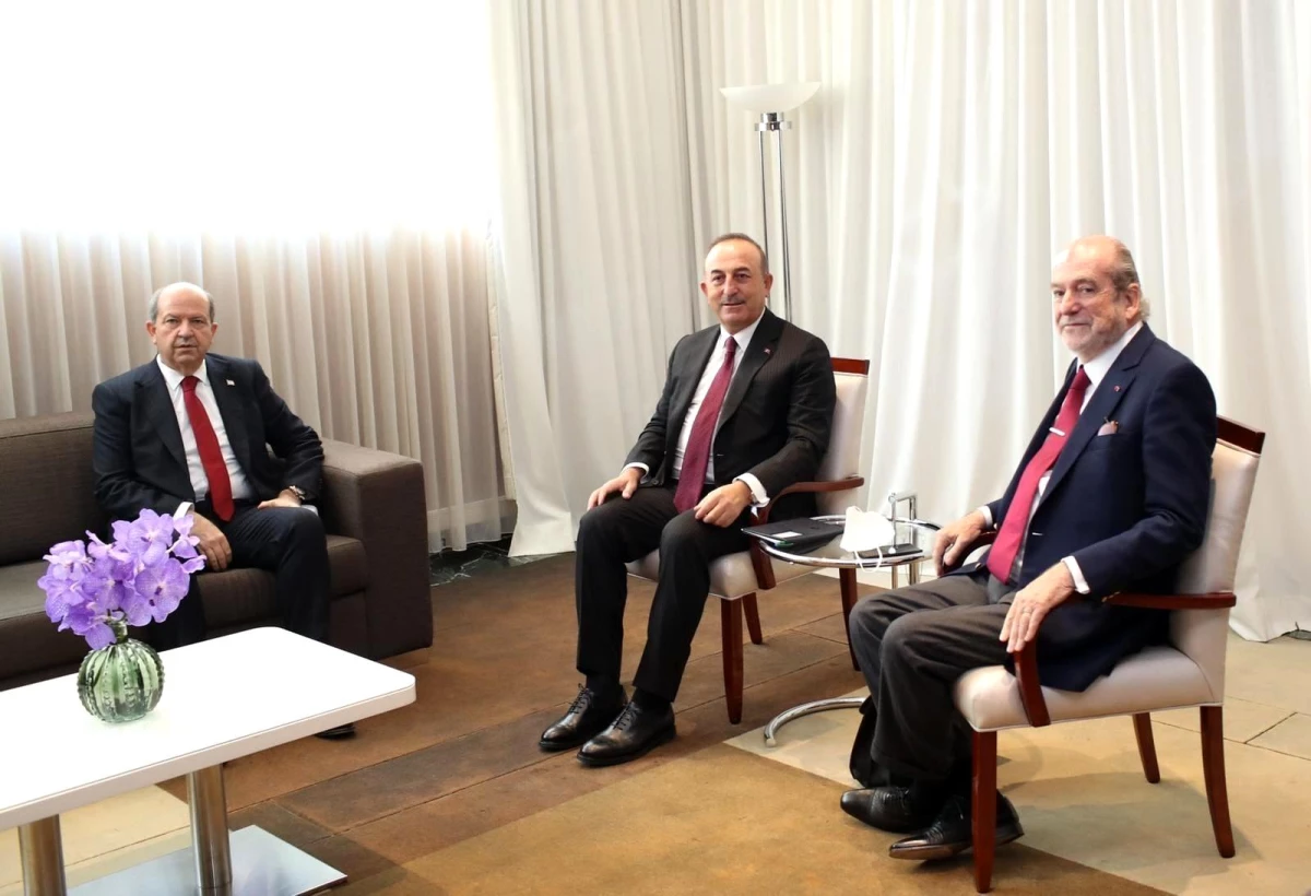Son dakika! - Bakan Çavuşoğlu, CMF Kurucusu ve Onursal Başkanı Büyükelçi Carteron\'la görüştü