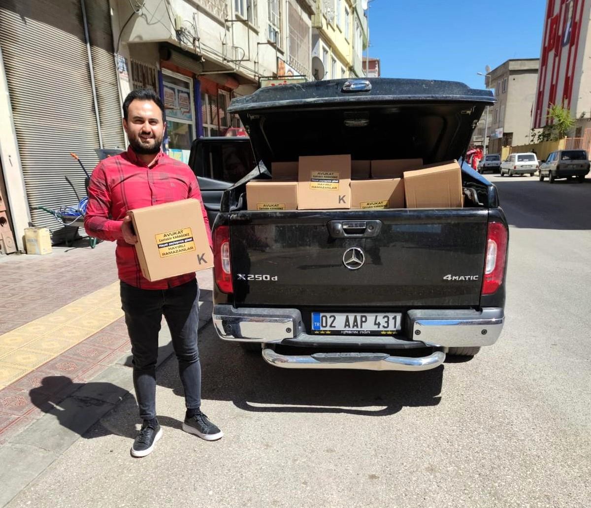 Besni\'de 750 aileye gıda yardımı