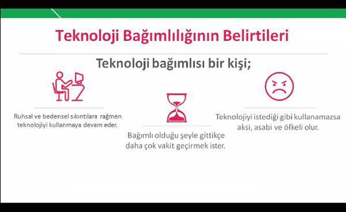 "İnternet bağımlılığı sağlık problemlerini beraberinde getiriyor"