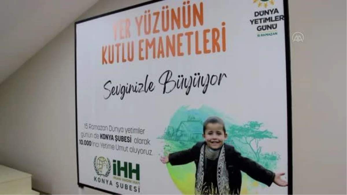 Konya İHH Şubesi, "15 Ramazan Dünya Yetimler Günü" nedeniyle basın toplantısı düzenledi