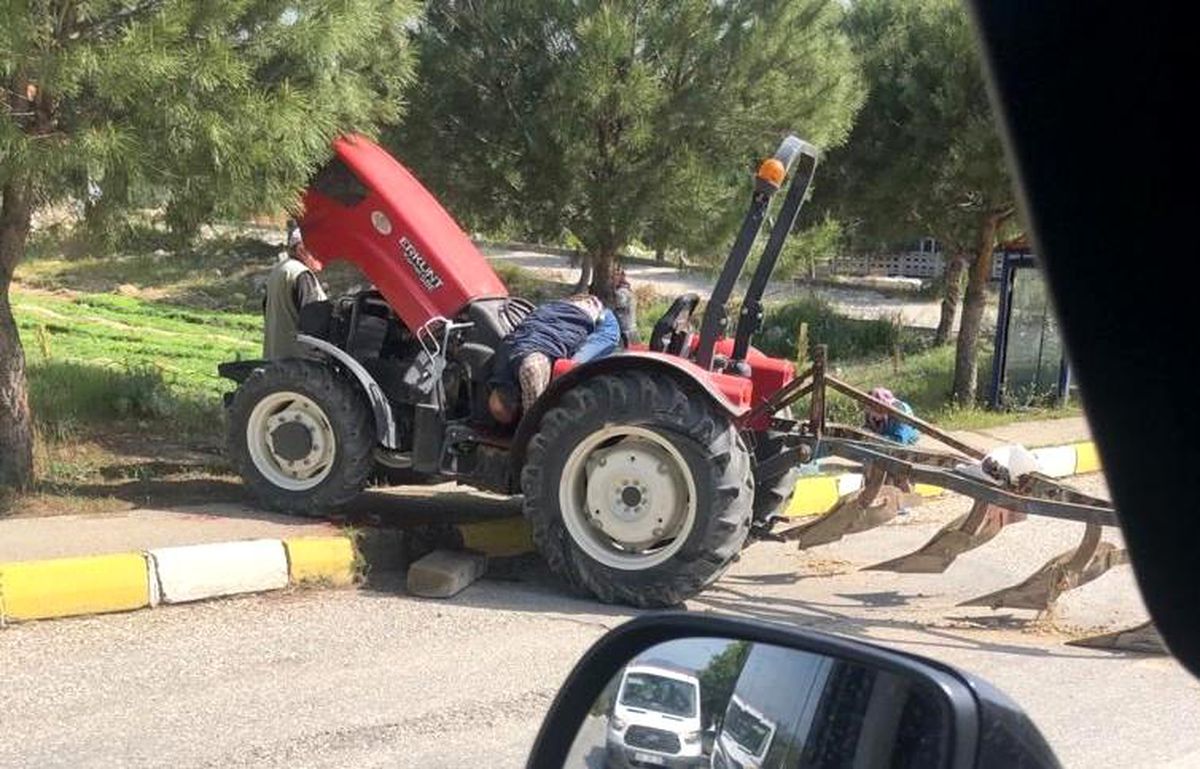 Son dakika haberi... Traktör kullanırken kafasına beton kiriş düşen çiftçi hayatını kaybetti