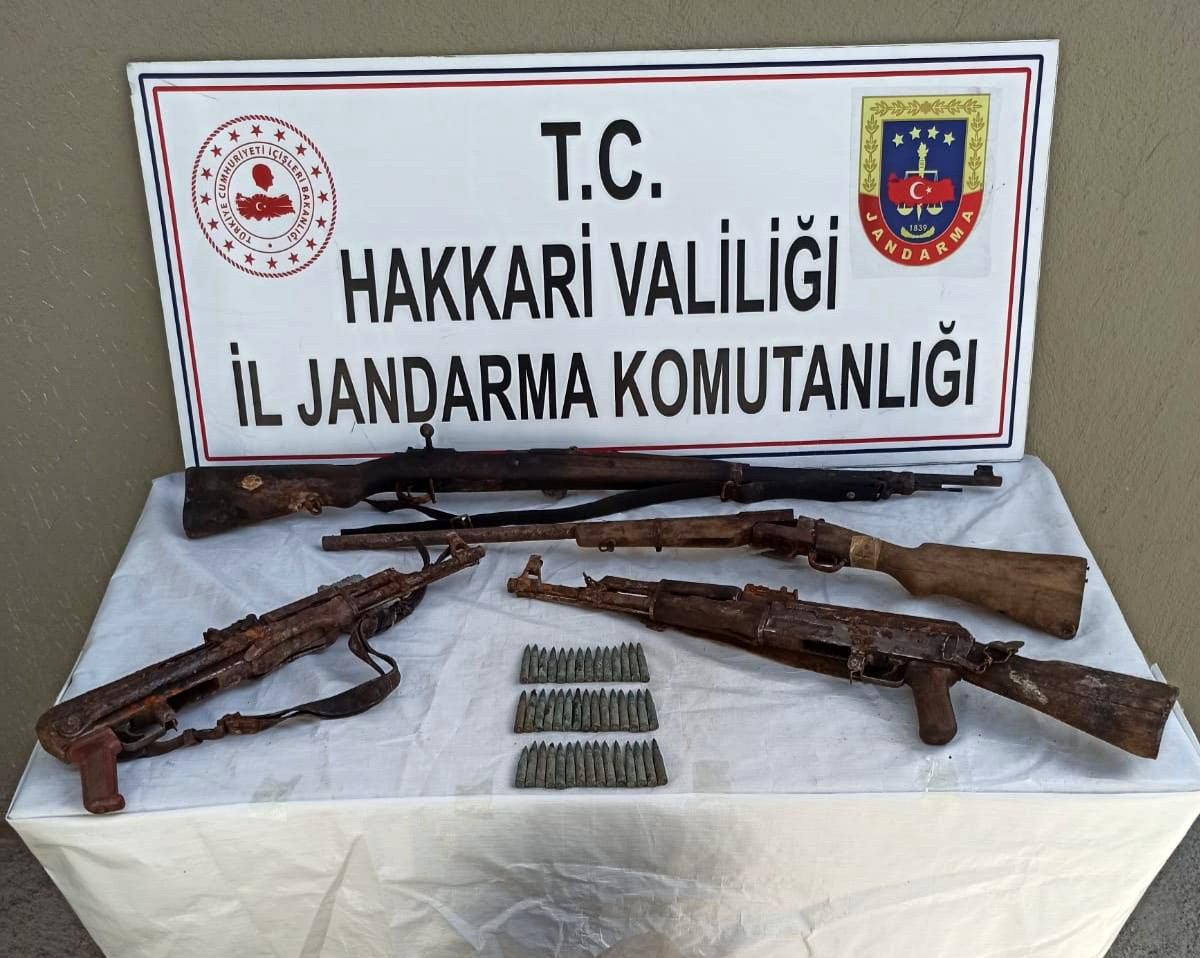Son dakika haberi | Yüksekova\'da silah ele geçirildi