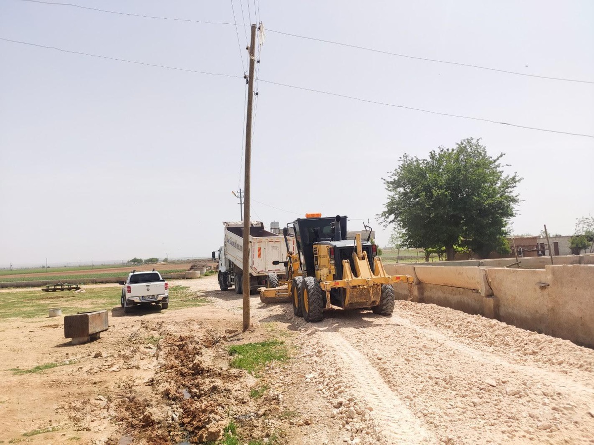 Akçakale Belediyesi kırsalda büyük yol katetti