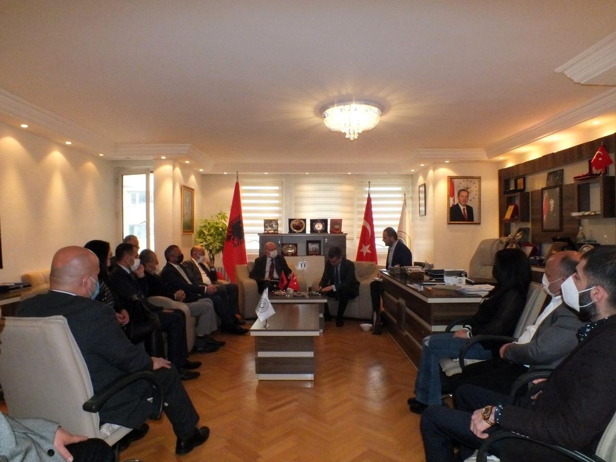 Arnavutluk Büyükelçisi: "SANKON ile iş birliği yapmaya hazırız"