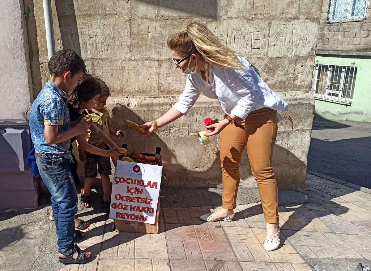 Son dakika haberi | Çocuklara göz hakkı reyonu