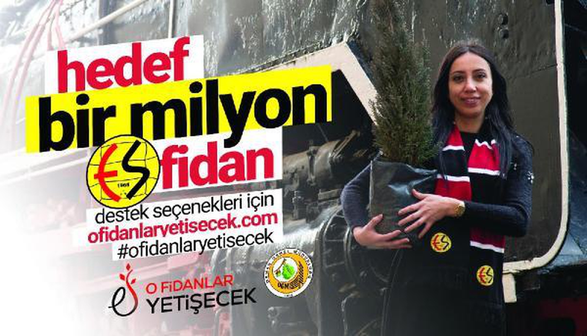Eskişehirspor\'dan 1 milyon fidan kampanyası