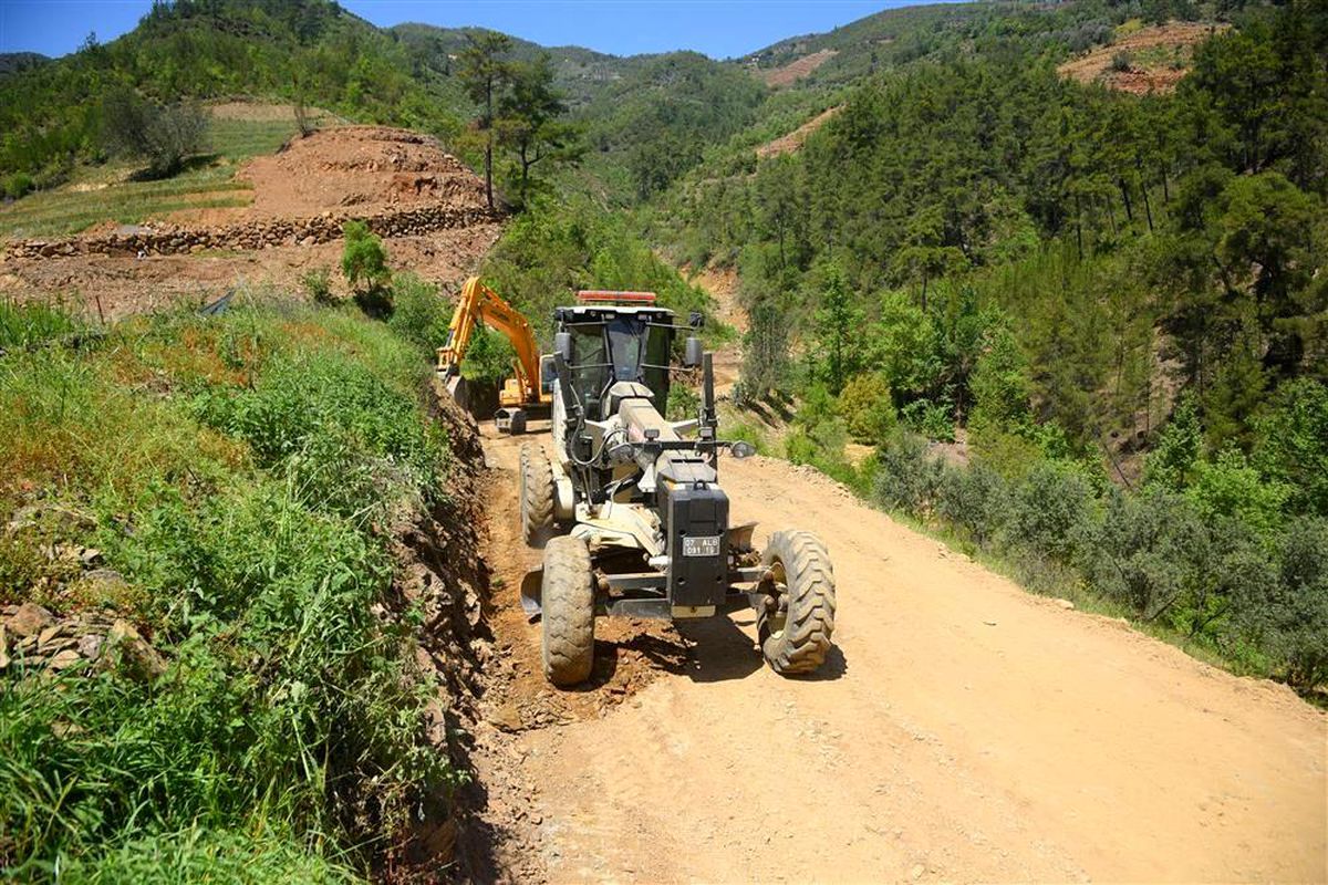 Gazipaşa Yeniköy\'den Çamlıca\'ya yeni yol
